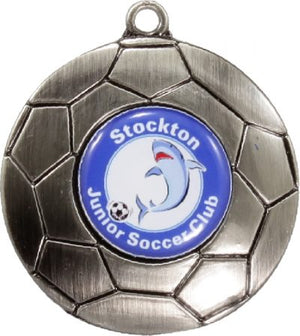 Football Ball Logo medal - eagle rise sports