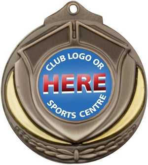 Shield medal - eagle rise sports