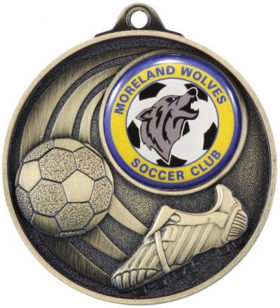 Football Medal - Insert Option