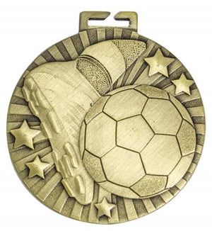 Football Cosmos medal - eagle rise sports