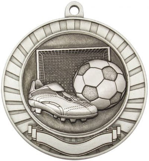 Eco Scroll Football medal - eagle rise sports