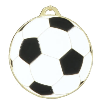 Football Medal Painted