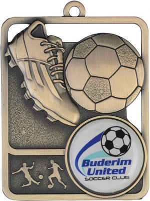 Football Rosetta Option medal - eagle rise sports