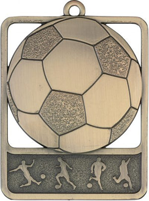 Football Rosetta medal - eagle rise sports