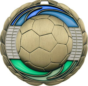 Stained Glass Medal - Football - eagle rise sports
