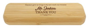 Bamboo Pen Box – Double