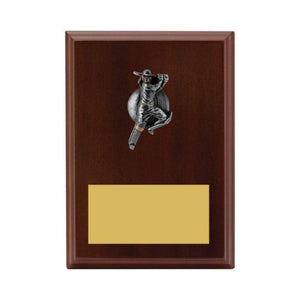 Plaque - Female Batting - eagle rise sports