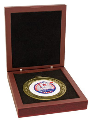 Premium Timber Medal Box – 70mm