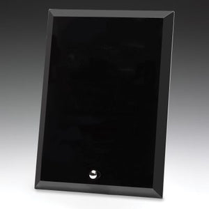 Prime Glass Plaque Black