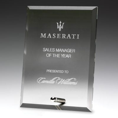 Prime Glass Plaque