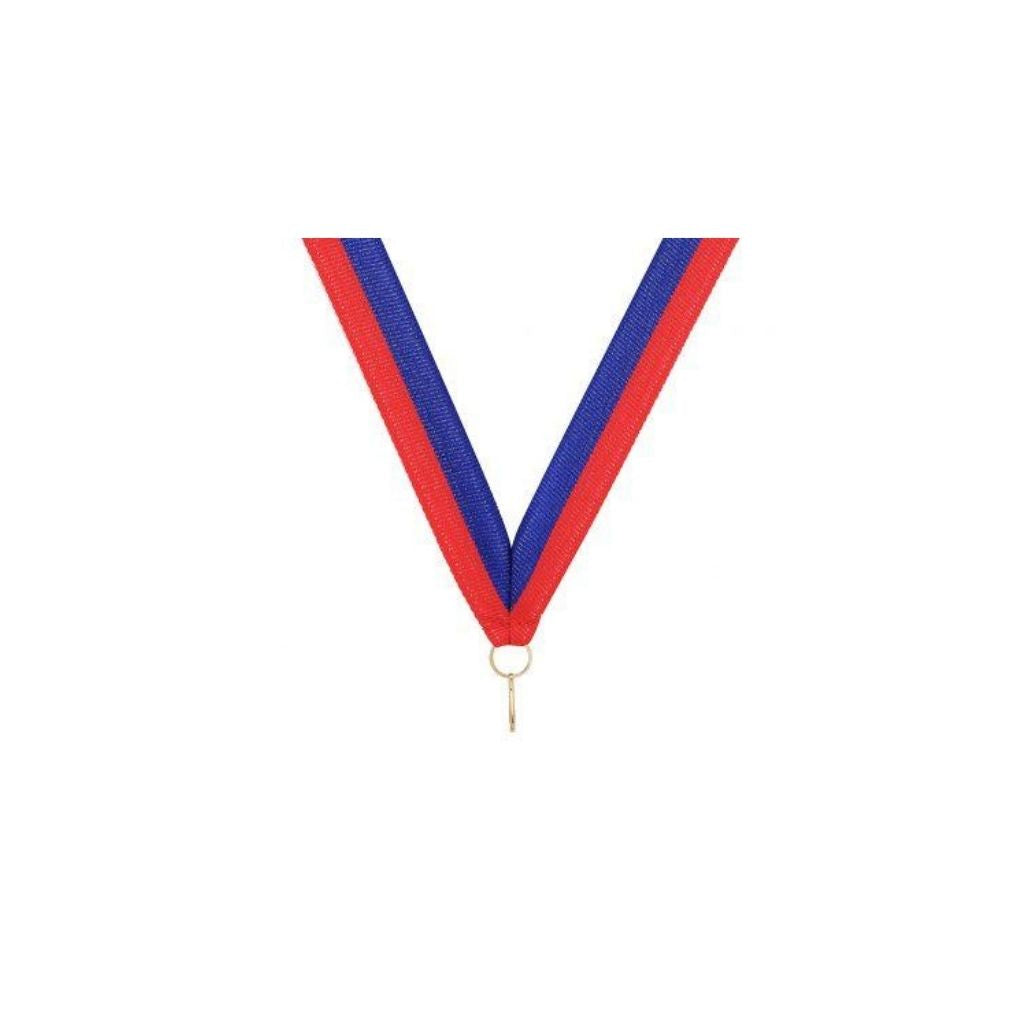 Red Blue Ribbon Eagle Rise Sports