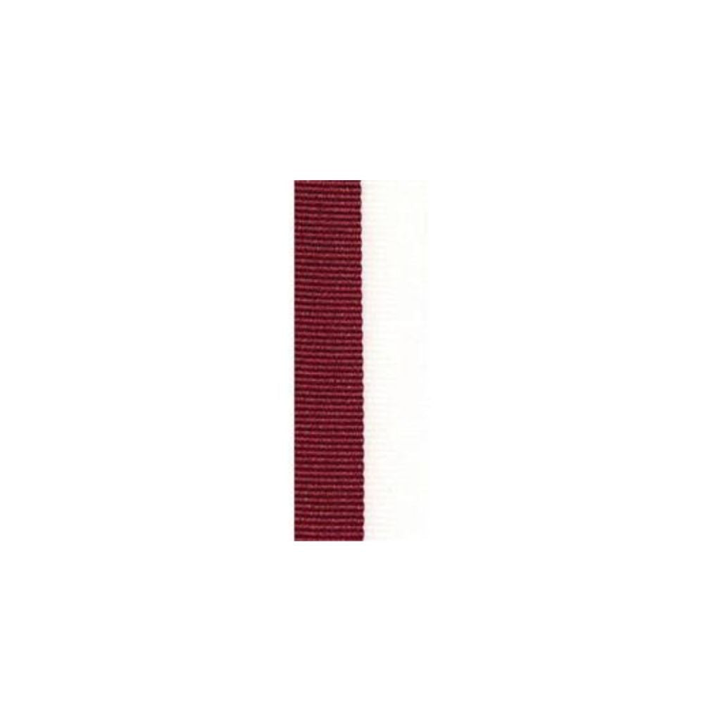 Ribbon - Maroon & White – Eagle Rise Sports