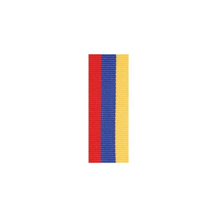 Ribbon - Red, Blue & Gold