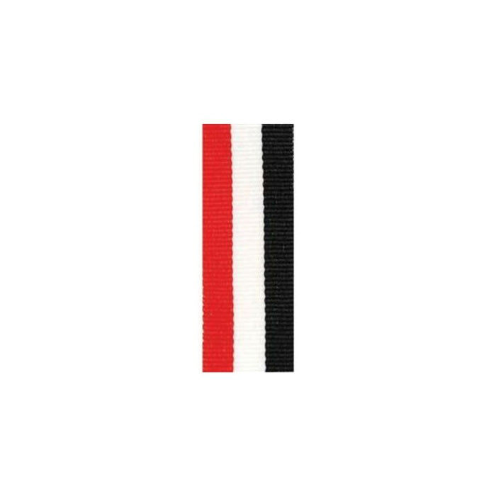 Ribbon - Red, White & Black