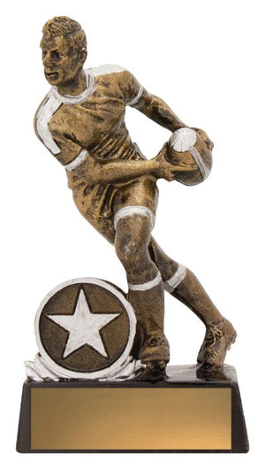 Rugby Action Player trophy
