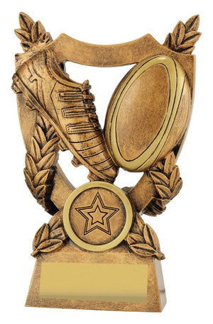 Rugby Alpha Shield trophy