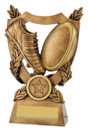 Rugby Alpha Shield trophy