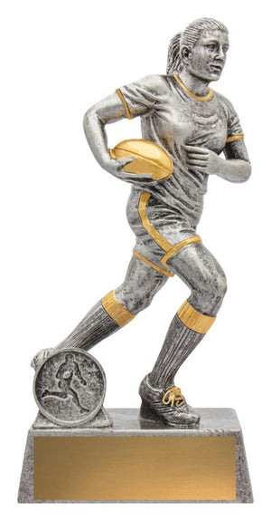 Rugby Female Icon trophy