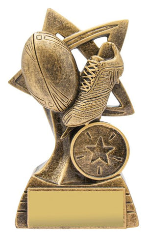 Rugby League & Union Spinifex trophy