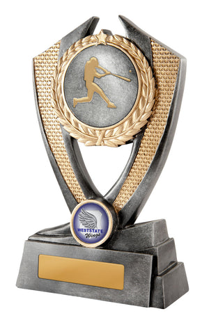 Hero Shield - Baseball trophy - eagle rise sports