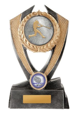 Hero Shield - Baseball trophy - eagle rise sports