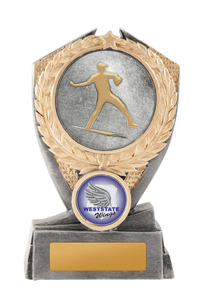 Hero Shield - Baseball trophy - eagle rise sports