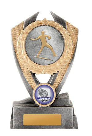 Hero Shield - Baseball trophy - eagle rise sports