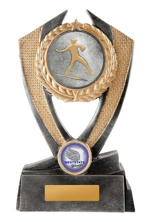 Hero Shield - Baseball trophy - eagle rise sports