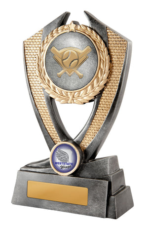 Hero Shield - Baseball trophy - eagle rise sports