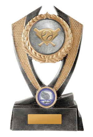 Hero Shield - Baseball trophy - eagle rise sports
