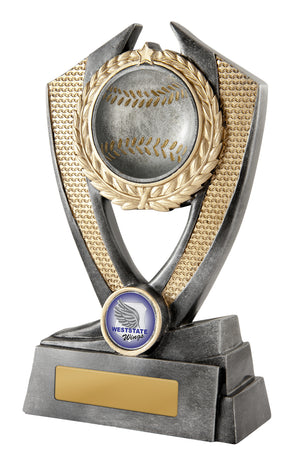Hero Shield - Baseball trophy - eagle rise sports