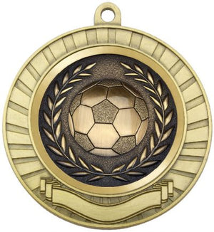 Eco Scroll Medal - Football - eagle rise sports