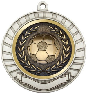 Eco Scroll Medal - Football - eagle rise sports