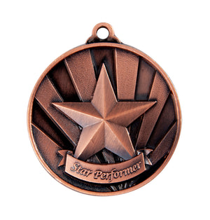 Sunrise Medal-Star Performer- eagle rise sports