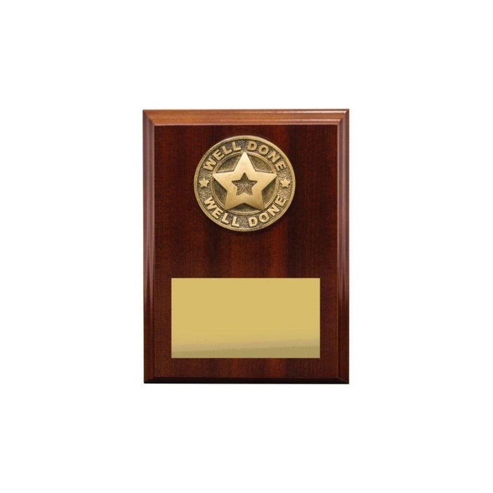 Well Done Plaque
