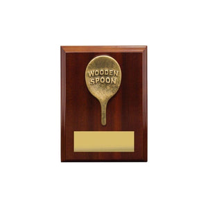 Wooden Spoon plaque - eagle rise sports