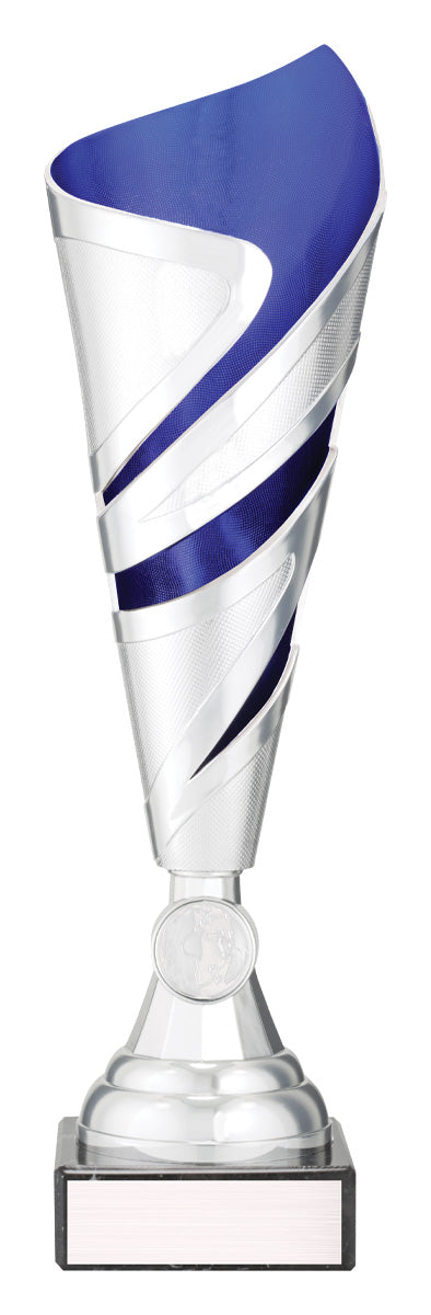 Cyclone Cup Silver / Blue