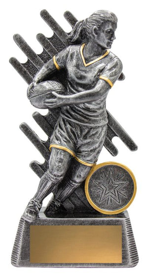 Zoom Series Rugby Female trophy