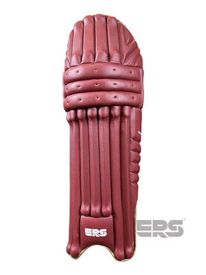 ERS Resilient Maroon Batting Pad Front