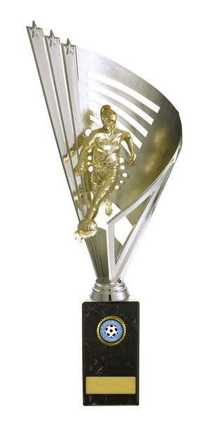 Figure on Column Female trophy - eagle rise sports