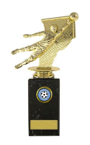 Goalkeeper on Column - eagle rise sports